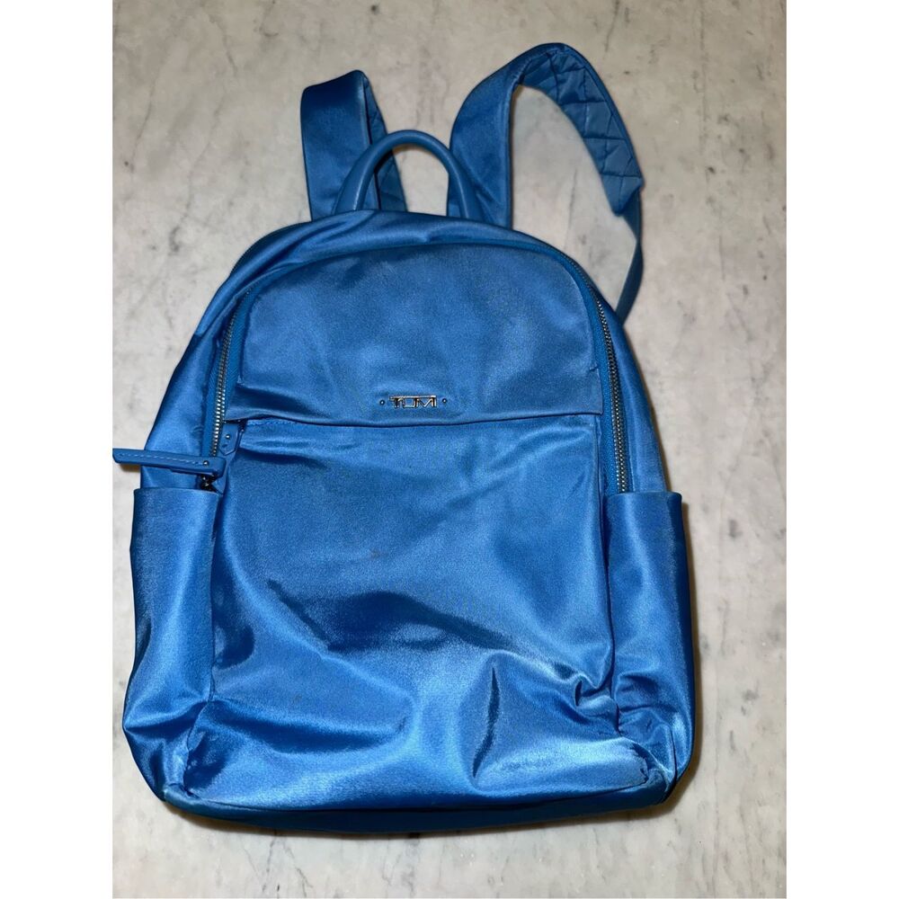 TUMI Polly Nylon Backpack – Blue